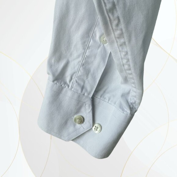 Christian Dior Chemise Cotton Button-Up Dress Shirt White - Picture 8 of 11